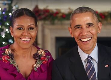 Video. El último mensaje de Navidad de los Obama