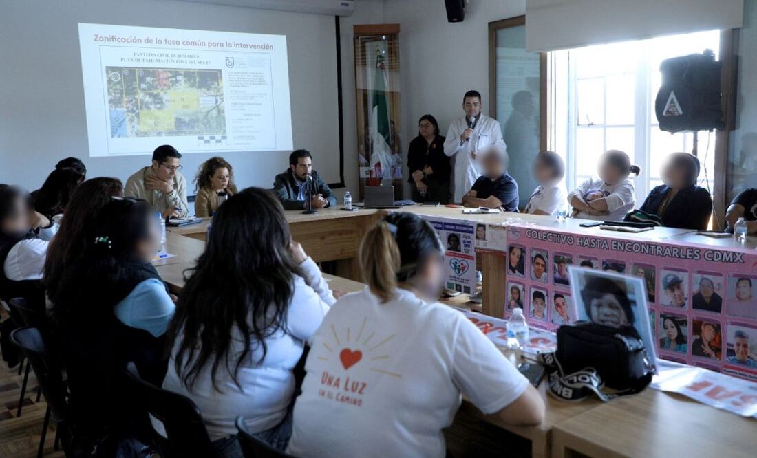 Avanza plan para recuperar e identificar restos en el Panteón Civil de Dolores (09/11/2025). Foto: Especial