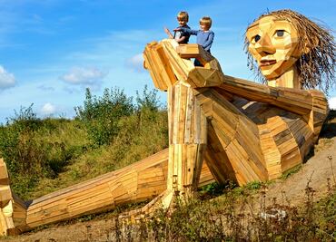 Los gigantes escondidos en los bosques de Dinamarca