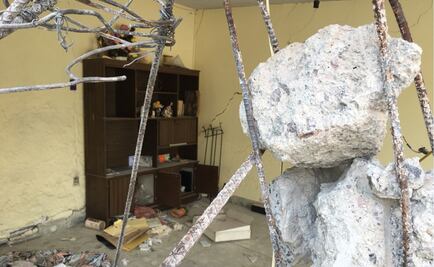 Historia. La casa de su padre y la de su abuela en Neza fueron ya demolidas