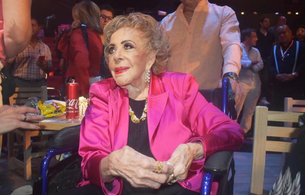 Silvia Pinal negó que sesté atravesando problemas de salud.
Foto: EL UNIVERSAL / Armando Pereda Maldonado