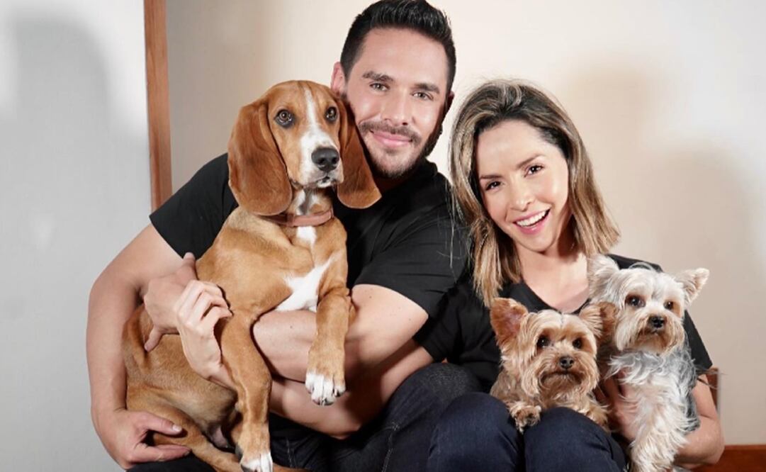 Carmen Villalobos y Sebastián Caicedo. Instagram Carmen Villalobos.
