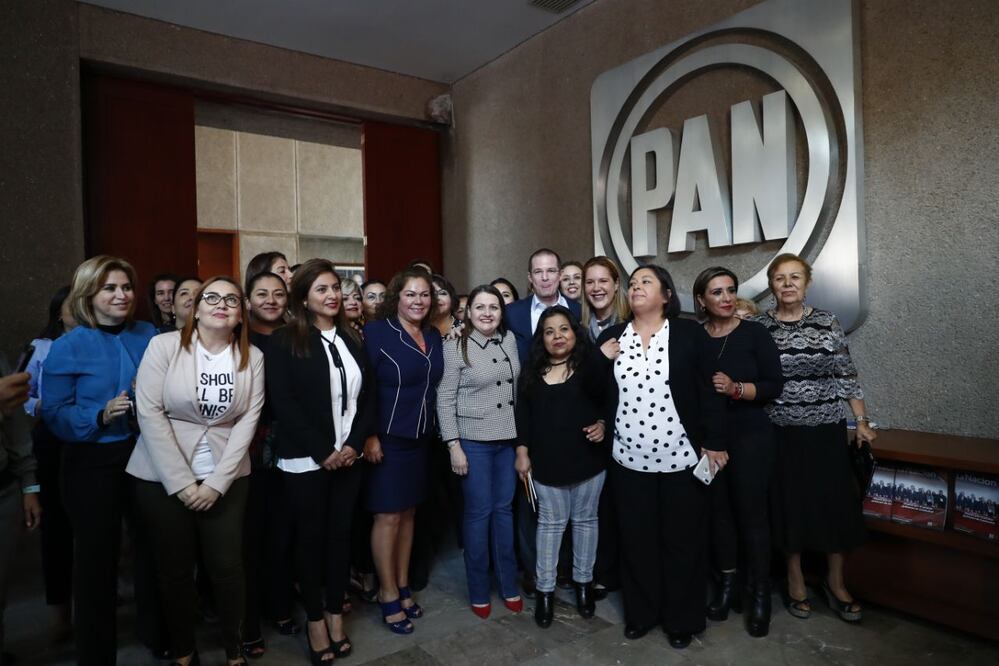 Tras participar en una reunión de mujeres panistas, el panista adelantó que el próximo fin de semana sostendrá un encuentro con Janet Napolitano, ex secretaria de Seguridad Nacional en el gobierno de Barack Obama. Foto: Yadín Xolalpa / EL UNIVERSAL