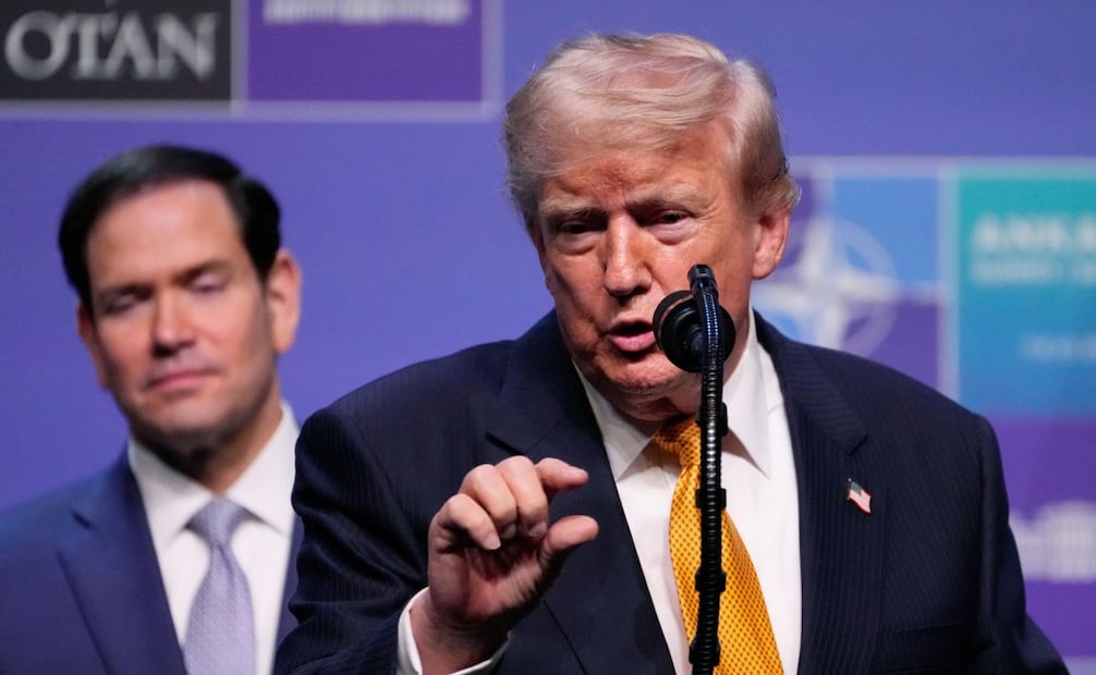 El tema Malvinas le sirve a Trump para exigir mayores compromisos de Londres en asuntos como el financiamiento de la OTAN Foto: AP