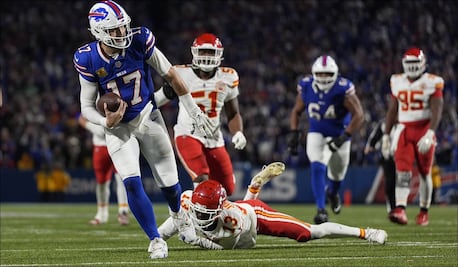 Los Bills rompen el invicto de los campeones Chiefs en la semana 11 de la NFL