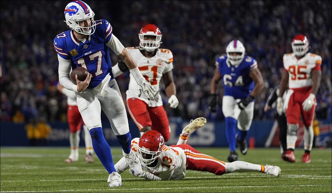 Los Bills le quitaron el invicto a los Chiefs / Foto: AP