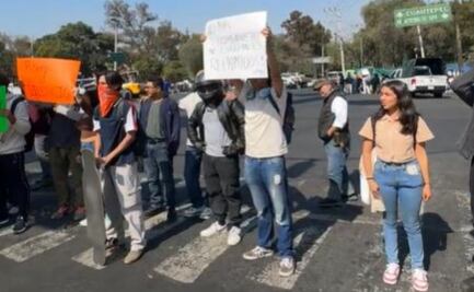 Estudiantes del IPN se manifestaron en la GAM; exigían la liberación de un compañero detenido durante marcha de la generación Z 