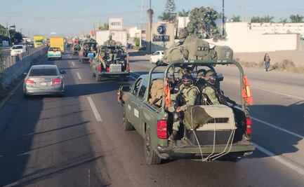 Arriban más elementos del Ejército mexicano a Culiacán; forman parte Estrategia Nacional de Seguridad Pública