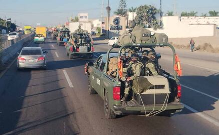 Arriban más elementos del Ejército mexicano a Culiacán; forman parte Estrategia Nacional de Seguridad Pública