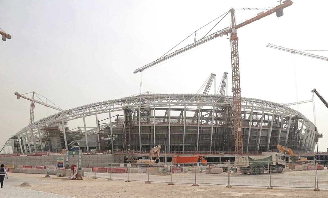 Estadio Al Wakrah en construcción | AFP