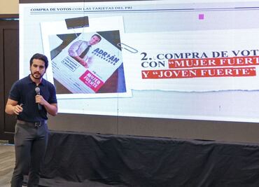 MC denuncia compra de votos de Adrián de la Garza en Monterrey a través de tarjetas