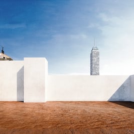 A la Alameda, recreación de la terraza de Barragán