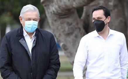 En su primera gira de 2022, AMLO supervisa obras del Tren Maya en Yucatán 