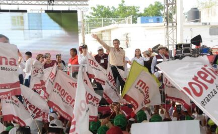 Desde la zona cañera de Tamaulipas, Américo y morenistas gritan: “¡fuera!” al "PRIAN"