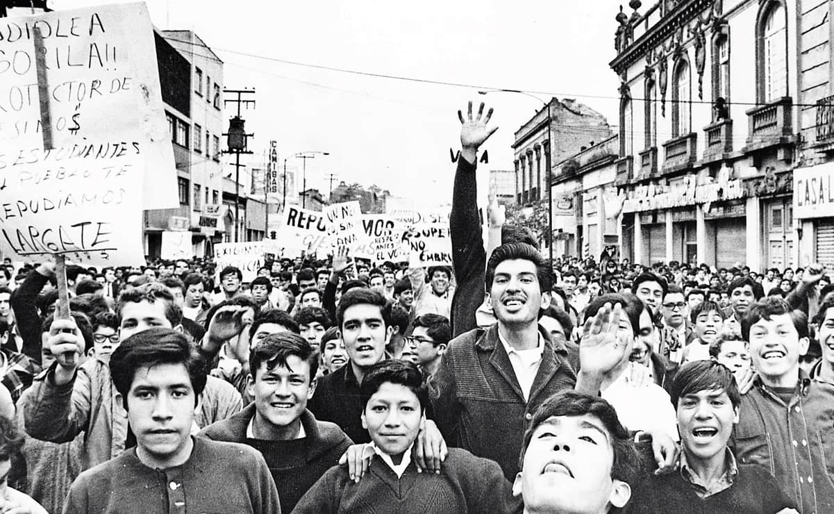 1968, año de los estudiantes inconformes