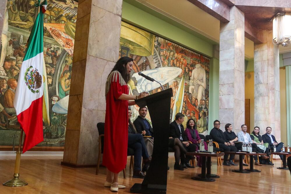 Presentación de los nuevos responsables de las Coordinaciones nacionales y Compañías artísticas del INBAL. Secretaria de Cultura, Claudia Curiel Fotos: Axel Sánchez/ El Univers