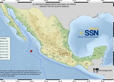 Sismo de magnitud 5.5 cerca de Cabo San Lucas; autoridades piden estar atentos a posibles réplicas