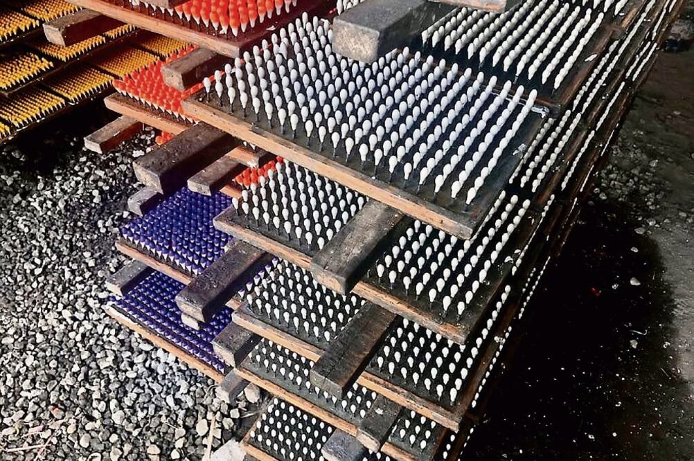 El lugar asegurado se sitúa en los Ejidos de Tultepec y está delimitado con malla ciclónica y lonas, donde detuvieron a Carlos “N”, de 53 años. (CORTESÍA)