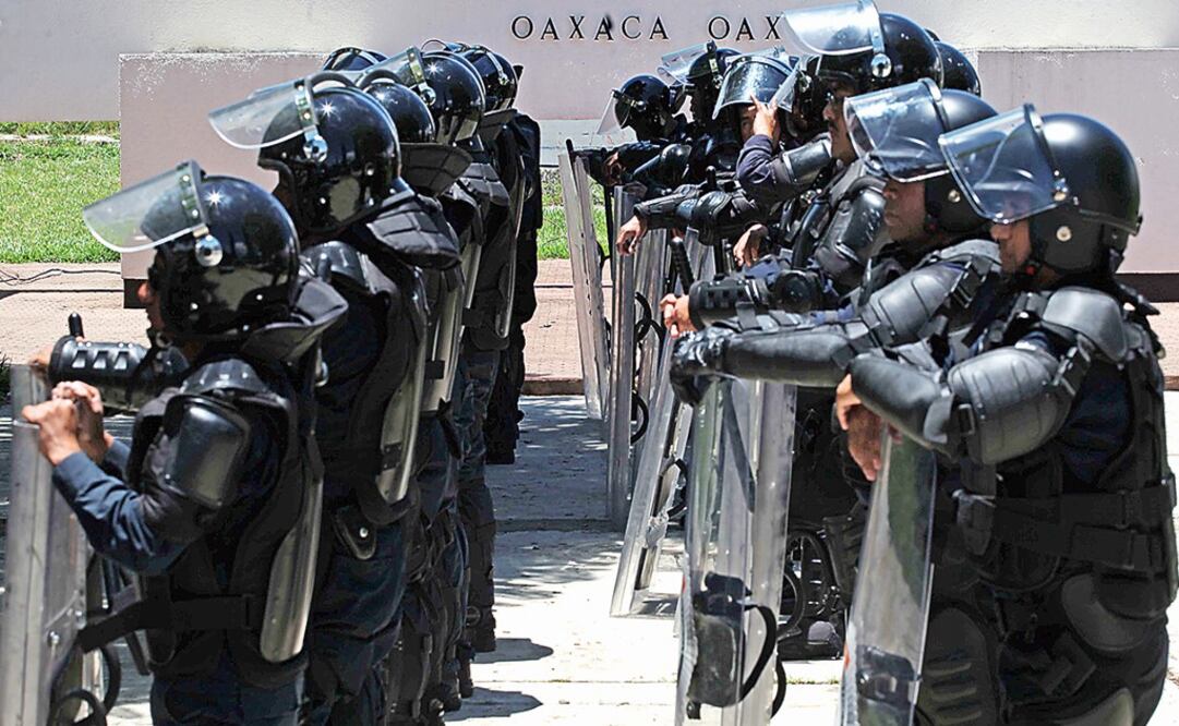 The Federal Police - Photo: Valente Rosas/EL UNIVERSAL