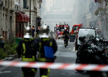 Explosión en París deja al menos cuatro muertos; dos eran bomberos