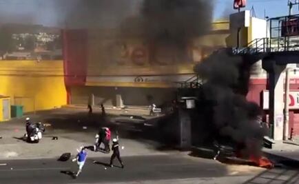 Día de saqueos en municipios del estado de México