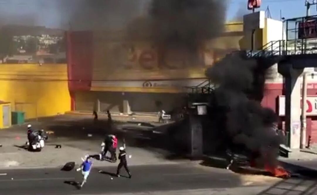 Día de saqueos en municipios del estado de México