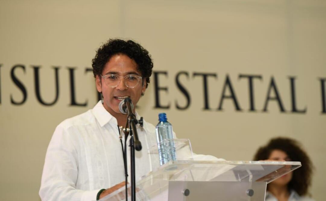 El futuro funcionario, Arroyo Ortiz subrayó que es necesario replantear la política educativa nacional con miras al futuro. Foto: Cortesía 