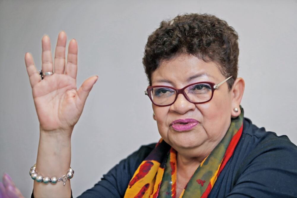 Ernestina Godoy Ramos Próxima coordinadora de la bancada de Morena (IVÁN STEPHENS. EL UNIVERSAL)