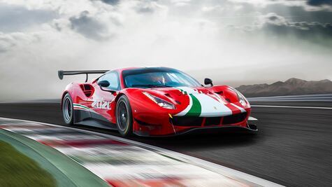 Ferrari presenta la nueva imagen del 488 GT3 Evo