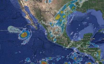 Continúan lluvias en Baja California Sur por 'Kay'