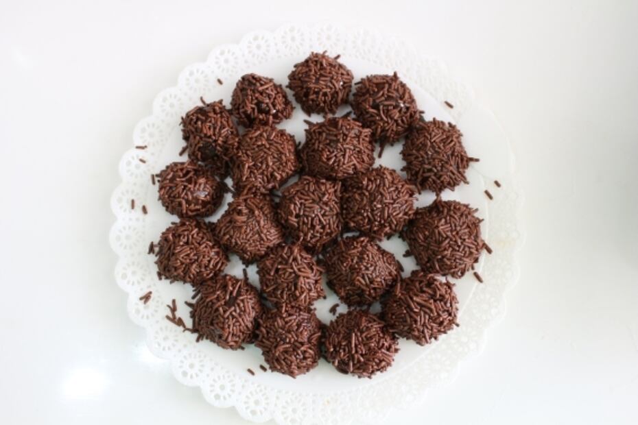 Brigadeiros, un regalo económico para San Valentín