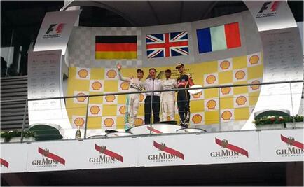 Mercedes acapara podio del GP de Bélgica