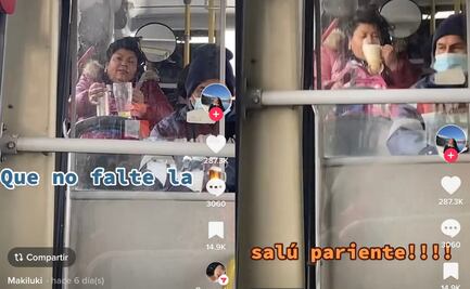 Mujer prepara su michelada en el camión y se vuelve viral