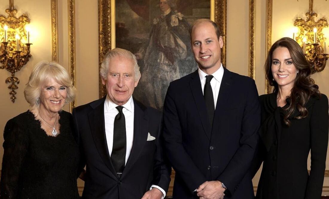 Familia real británica. Fuente: Instagram @theroyalfamily