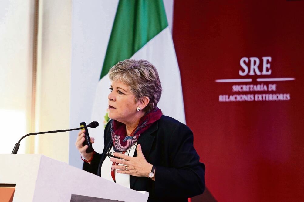 Alicia Bárcena, nueva secretaria de Relaciones Exteriores. Foto: EL UNIVERSAL