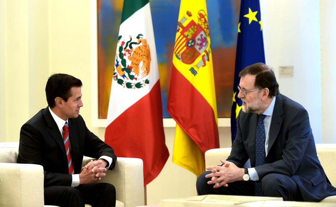 Mexican President Enrique Peña Nieto (right) & Spanish Prime Minister Mariano Rajoy (left) – Photo: Mexico's Office of the President