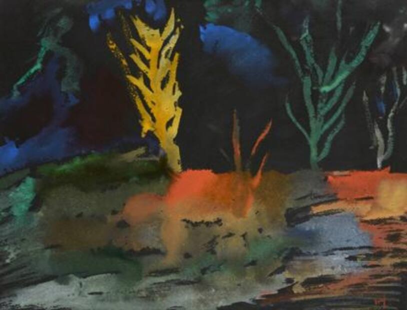 El pintor que experimentó con peyote mexicano