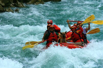 4 destinos para practicar rafting en México