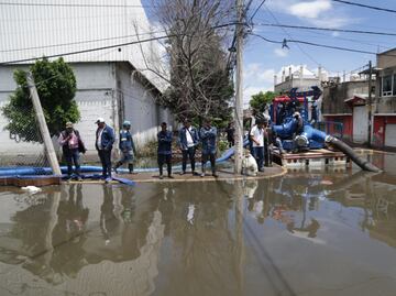 FOTOS: Chalco nuevamente bajo el agua; viven vecinos con molestia, angustia y desesperanza