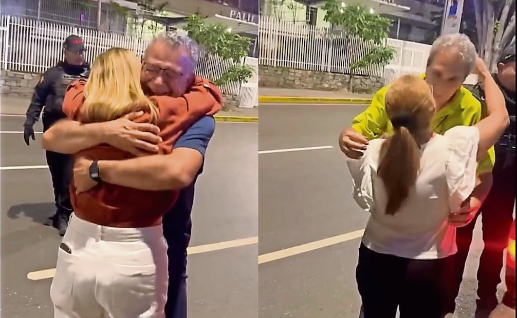 Liberan a excandidato presidencial Enrique Márquez y al colaborador de Corina Machado, Biagio Pilieri. Fotos: Tomada de video