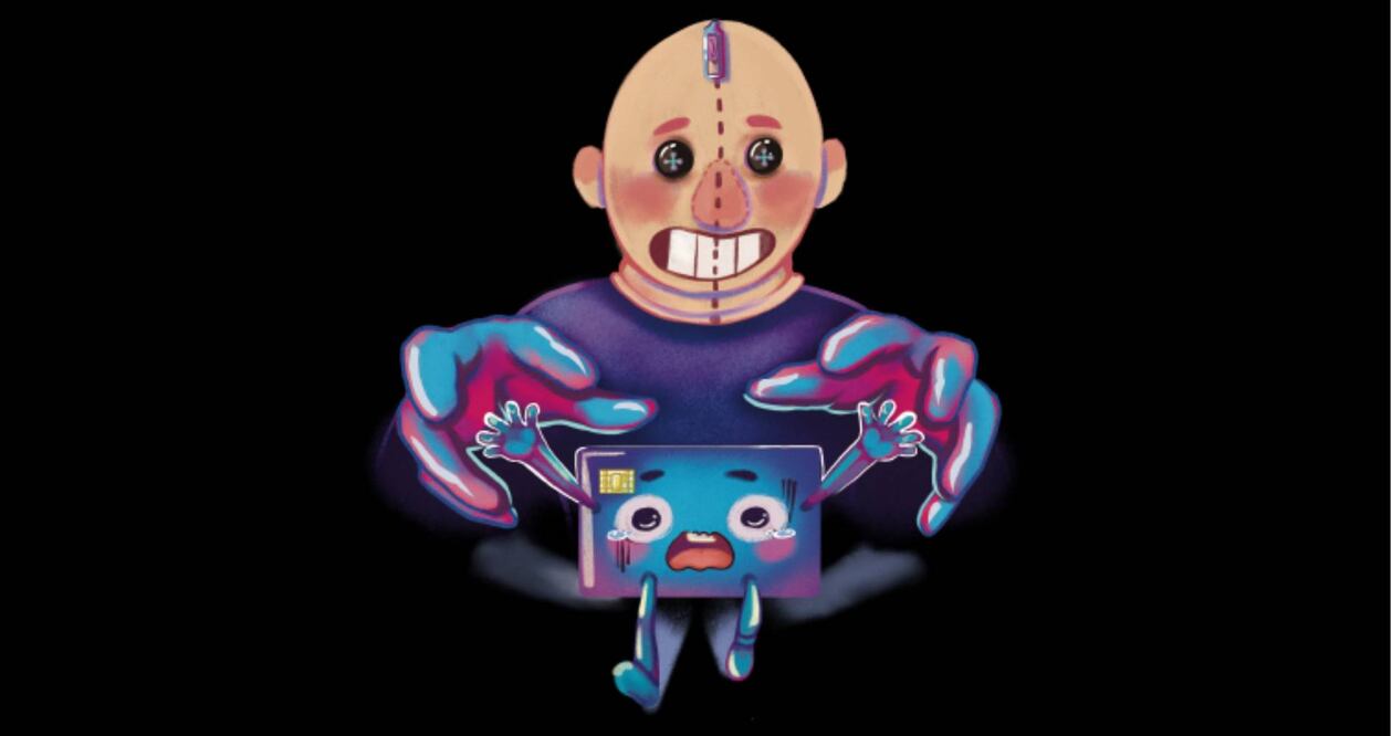 Robo de identidad. Ilustración: Liliana Pedraza