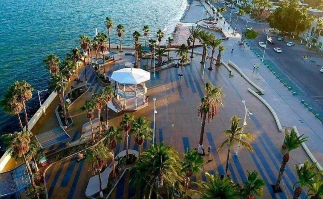 Reforzarán vigilancia en Malecón y Centro Histórico de La Paz, con más videocámaras con la finalidad de reforzar seguridad de residentes y turistas (12/11/2025). Foto: Especial