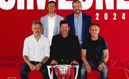 Diego Simeone renueva con el Atlético de Madrid