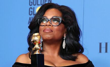 Oprah Winfrey recibe ovación en los Globos de Oro