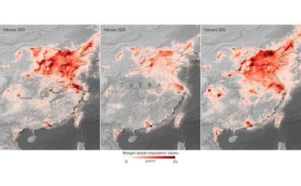 La contaminación vuelve a niveles previos al Covid-19