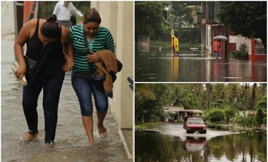 Around 4,600 inhabitants of those municipalities have been affected by the rain. (Photo: Luma López/EL UNIVERSAL)