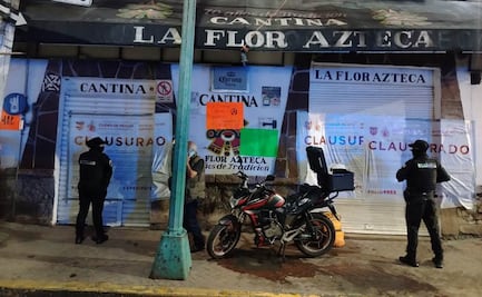 Clausuran tres centros nocturnos en cinco alcaldías; detienen a dos personas por romper sellos