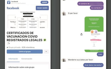 Estafan en redes con certificados de vacuna anti-Covid
