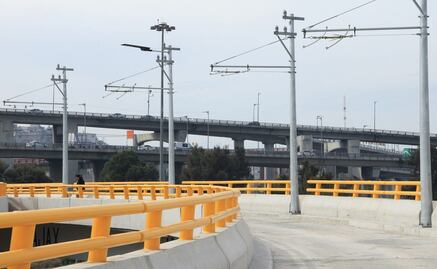 Concluye SICT construcción de viaducto elevado para Trolebús Santa Martha-Chalco; el tramo suma 590 metros