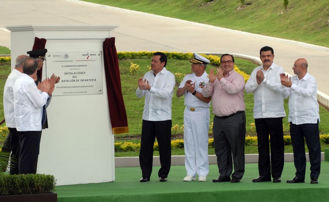 El complejo edificado en Tempoal podrá dar alojamiento hasta 400 efectivos. /Especial